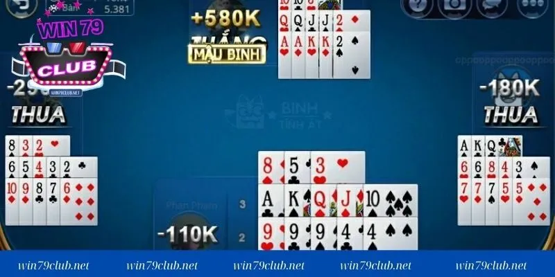 Hướng dẫn cách chơi Mậu Binh WIN79 hiệu quả